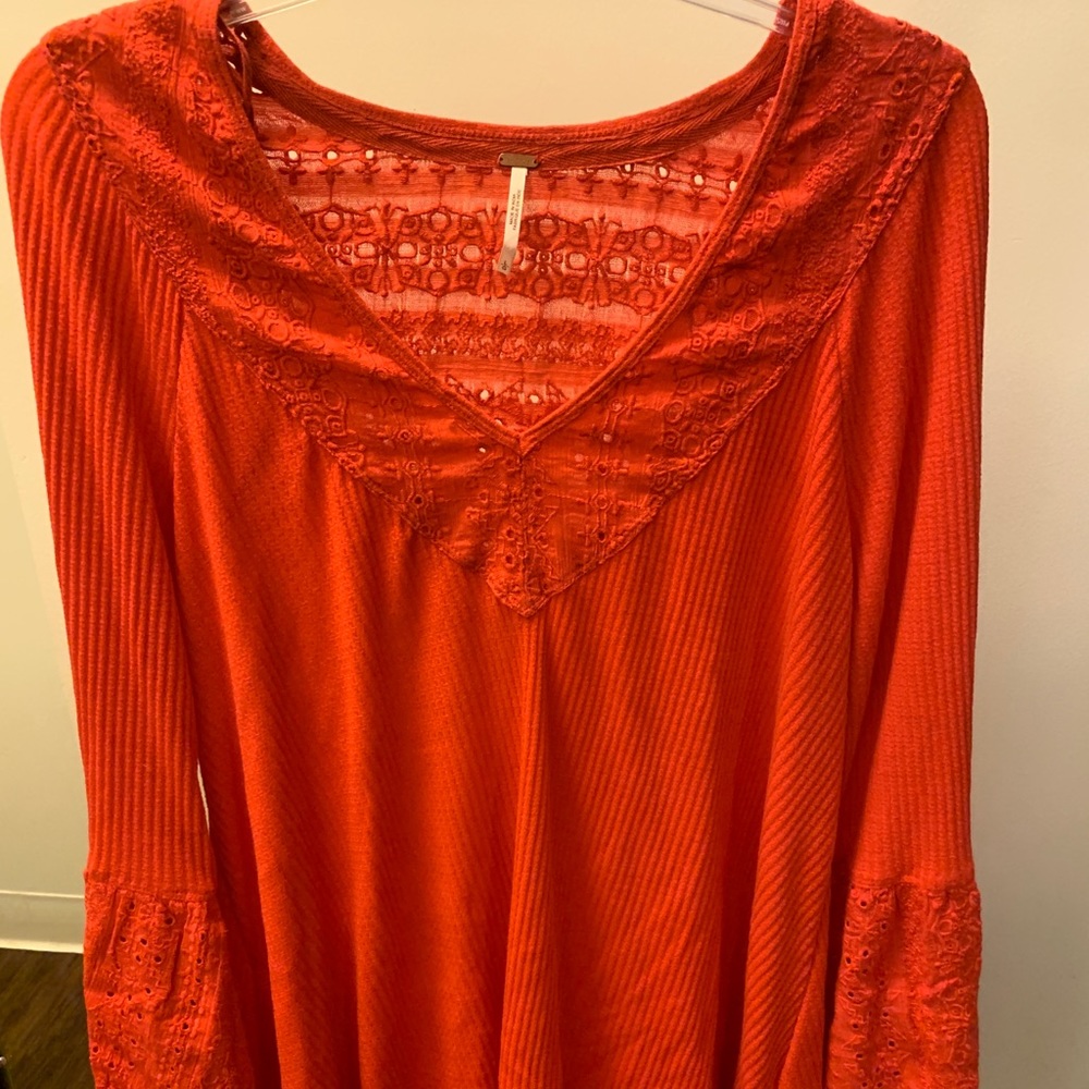 Free People Long Sleeved Top
